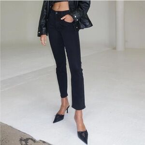 Abrand jeans 95 mid stovepipe in Nellie size 26